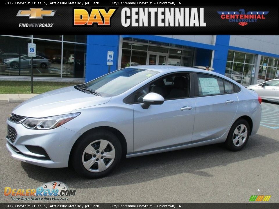 2017 Chevrolet Cruze LS Arctic Blue Metallic / Jet Black Photo #1