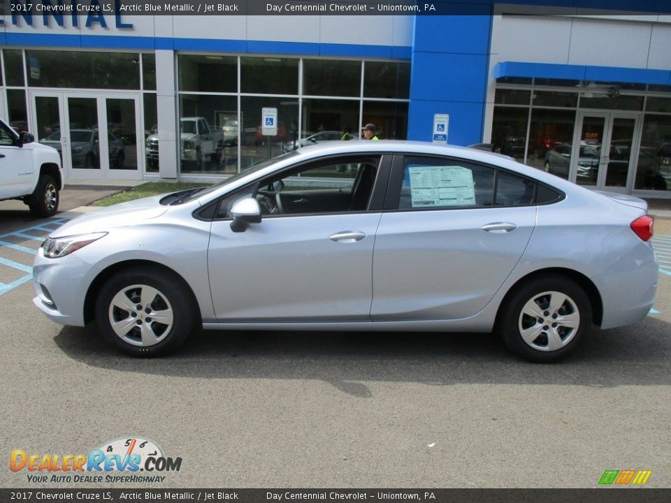 2017 Chevrolet Cruze LS Arctic Blue Metallic / Jet Black Photo #2