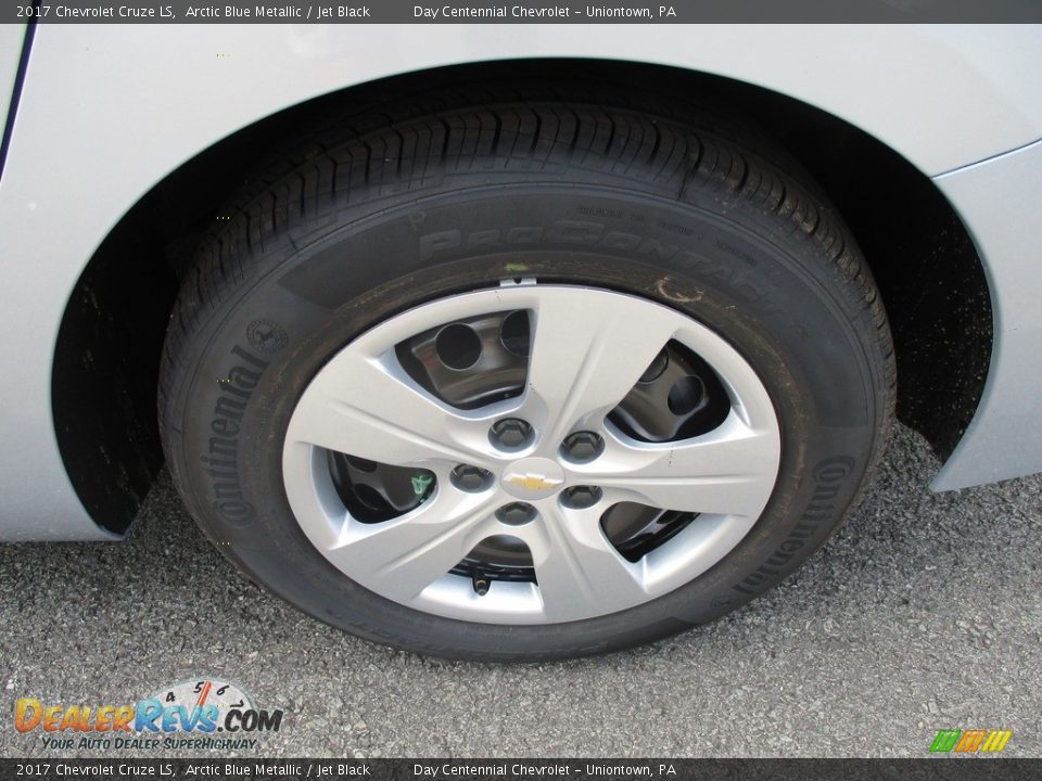 2017 Chevrolet Cruze LS Arctic Blue Metallic / Jet Black Photo #3