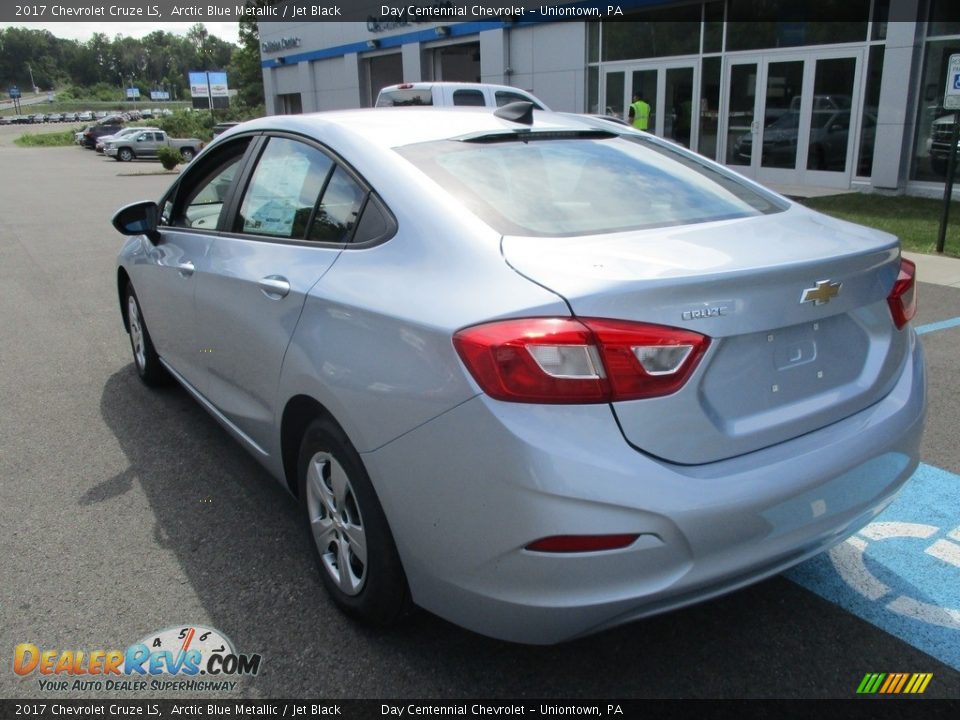 2017 Chevrolet Cruze LS Arctic Blue Metallic / Jet Black Photo #4