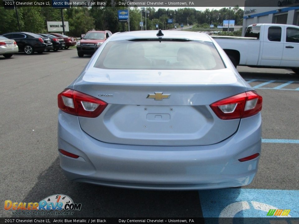 2017 Chevrolet Cruze LS Arctic Blue Metallic / Jet Black Photo #5