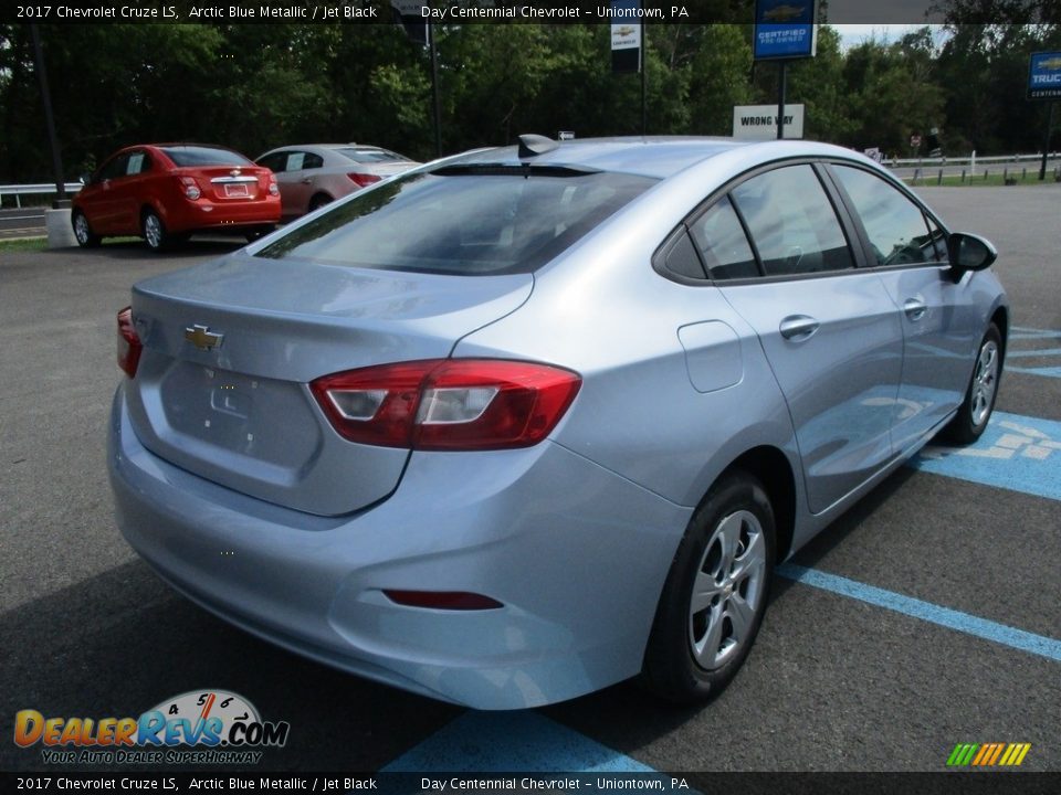 2017 Chevrolet Cruze LS Arctic Blue Metallic / Jet Black Photo #6