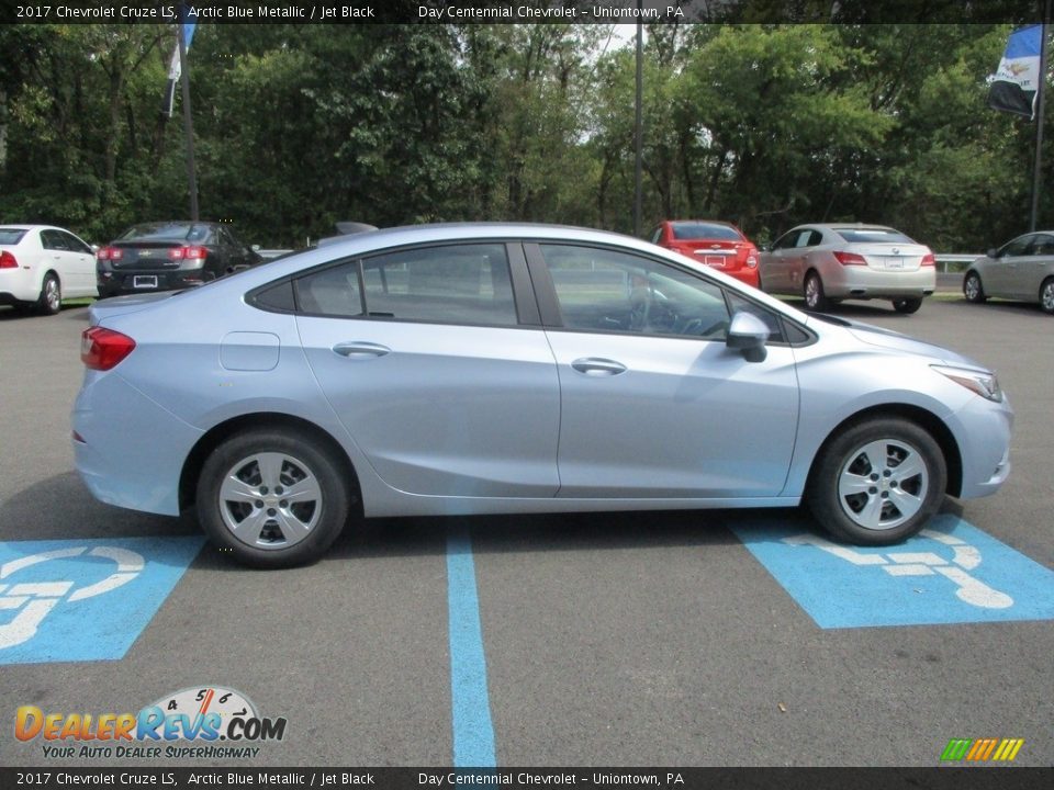 2017 Chevrolet Cruze LS Arctic Blue Metallic / Jet Black Photo #7