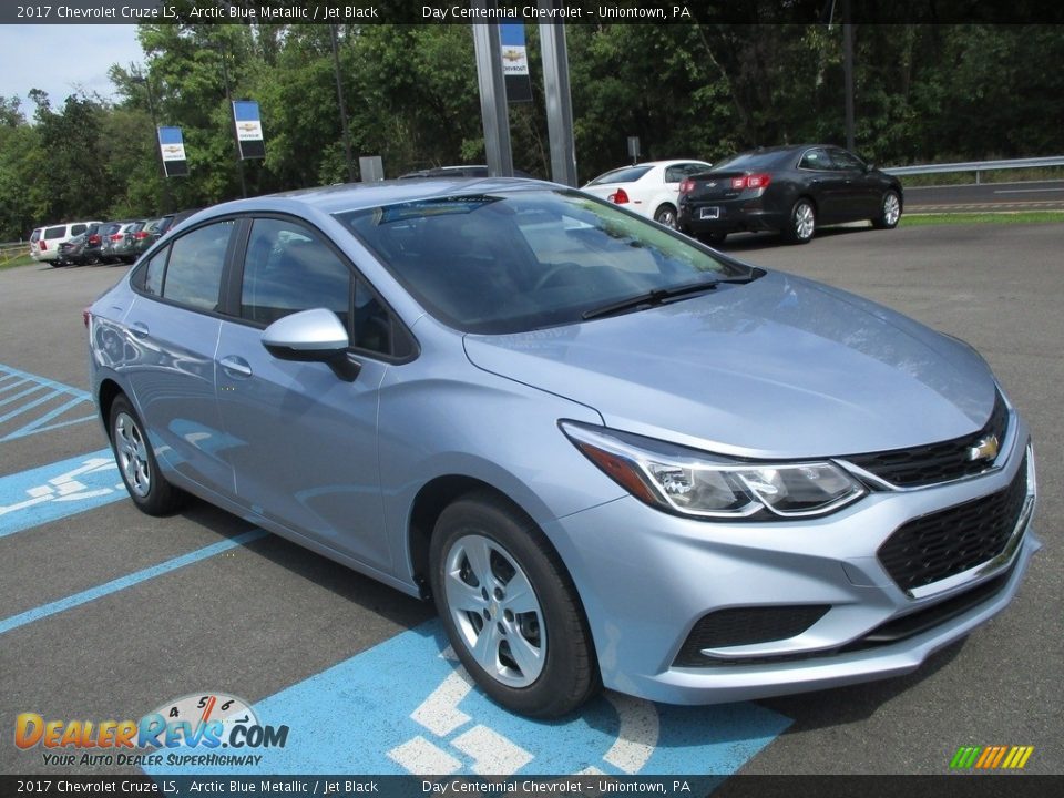2017 Chevrolet Cruze LS Arctic Blue Metallic / Jet Black Photo #8