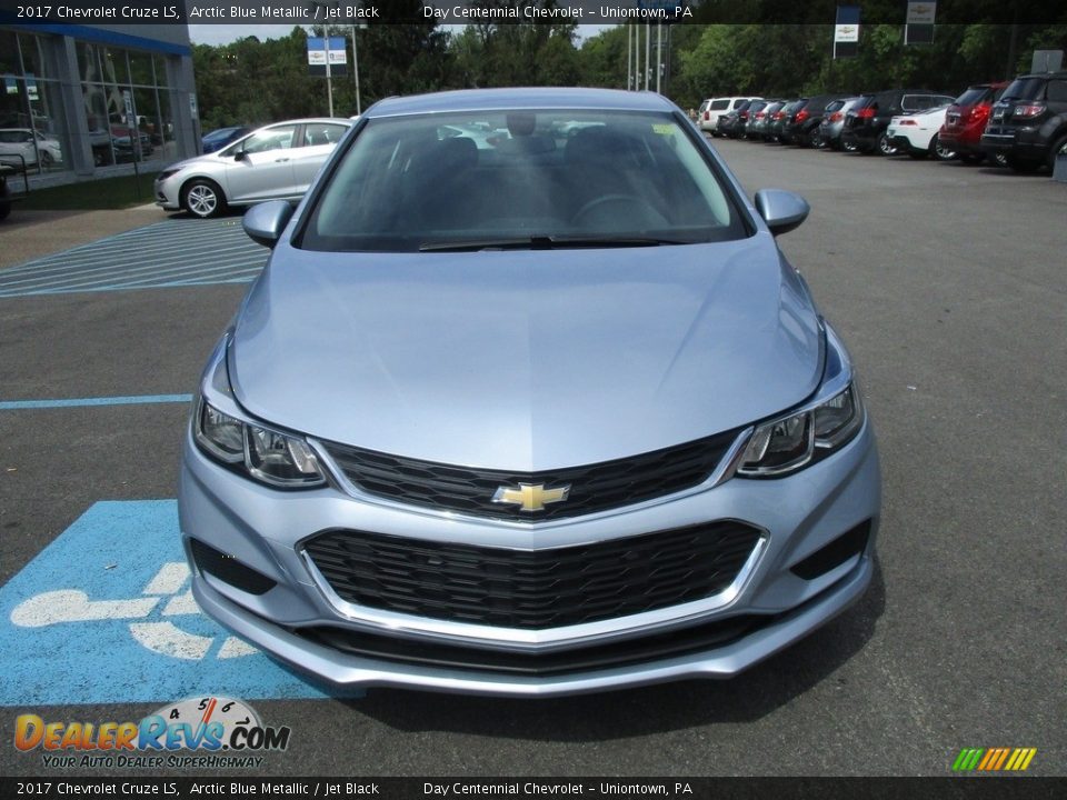 2017 Chevrolet Cruze LS Arctic Blue Metallic / Jet Black Photo #9