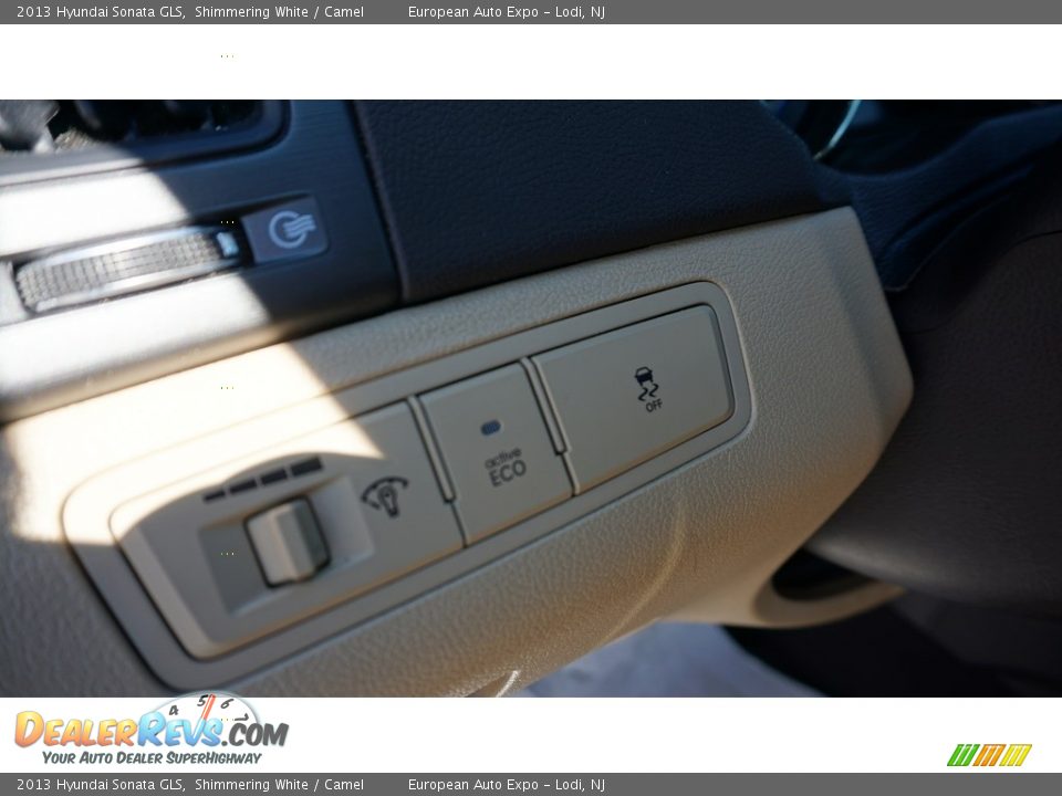 2013 Hyundai Sonata GLS Shimmering White / Camel Photo #14