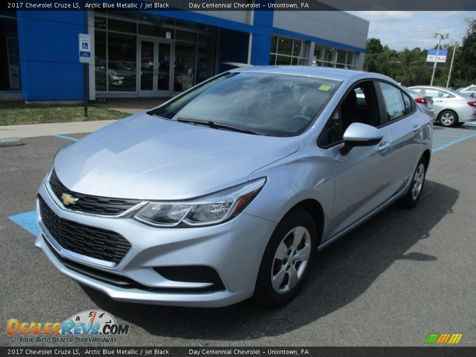 2017 Chevrolet Cruze LS Arctic Blue Metallic / Jet Black Photo #10