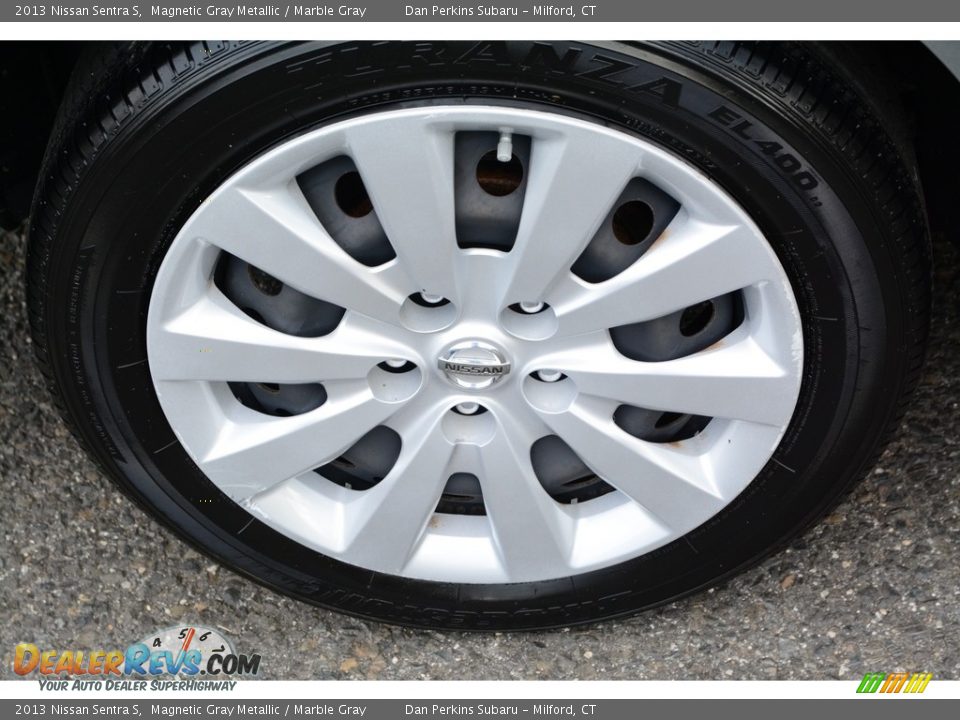 2013 Nissan Sentra S Magnetic Gray Metallic / Marble Gray Photo #25