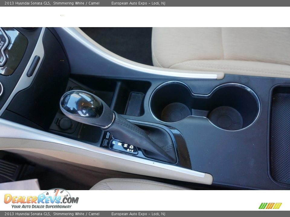 2013 Hyundai Sonata GLS Shimmering White / Camel Photo #21