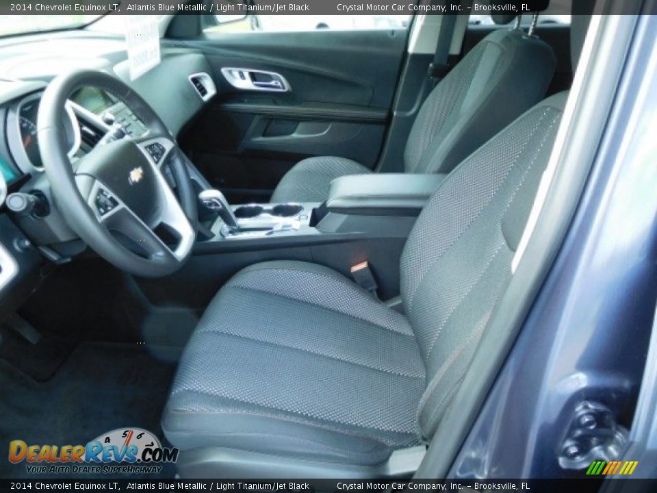 2014 Chevrolet Equinox LT Atlantis Blue Metallic / Light Titanium/Jet Black Photo #4