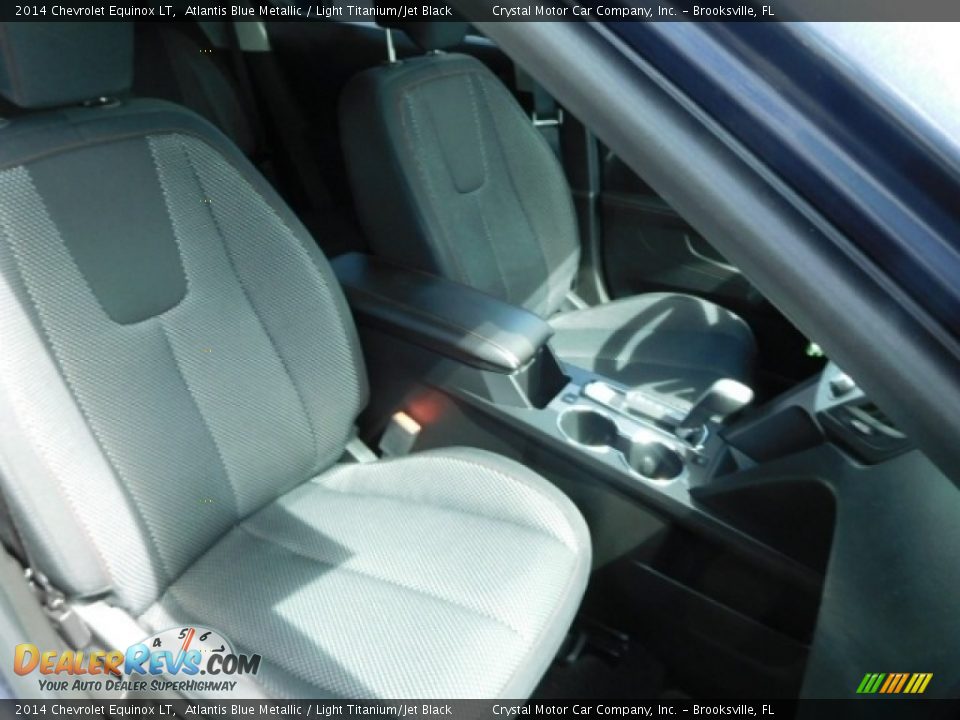2014 Chevrolet Equinox LT Atlantis Blue Metallic / Light Titanium/Jet Black Photo #13