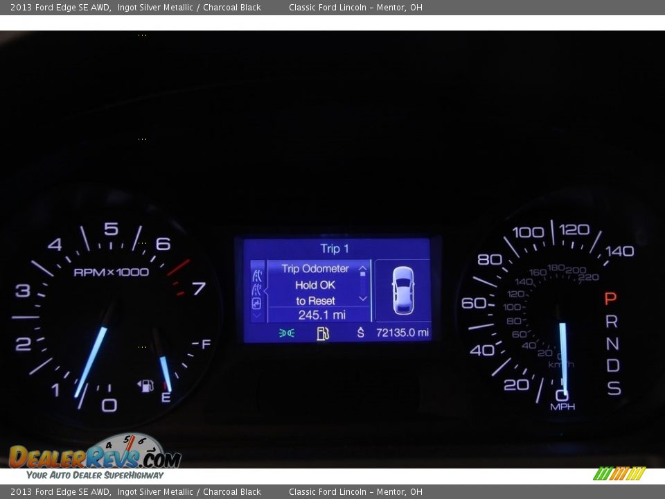 2013 Ford Edge SE AWD Ingot Silver Metallic / Charcoal Black Photo #7