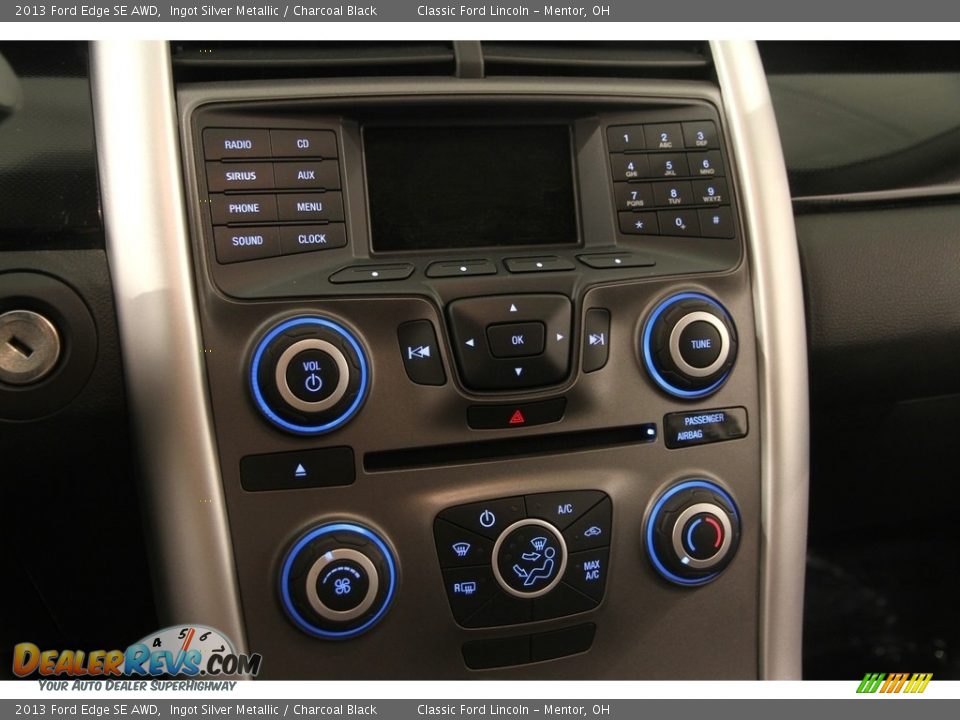2013 Ford Edge SE AWD Ingot Silver Metallic / Charcoal Black Photo #8