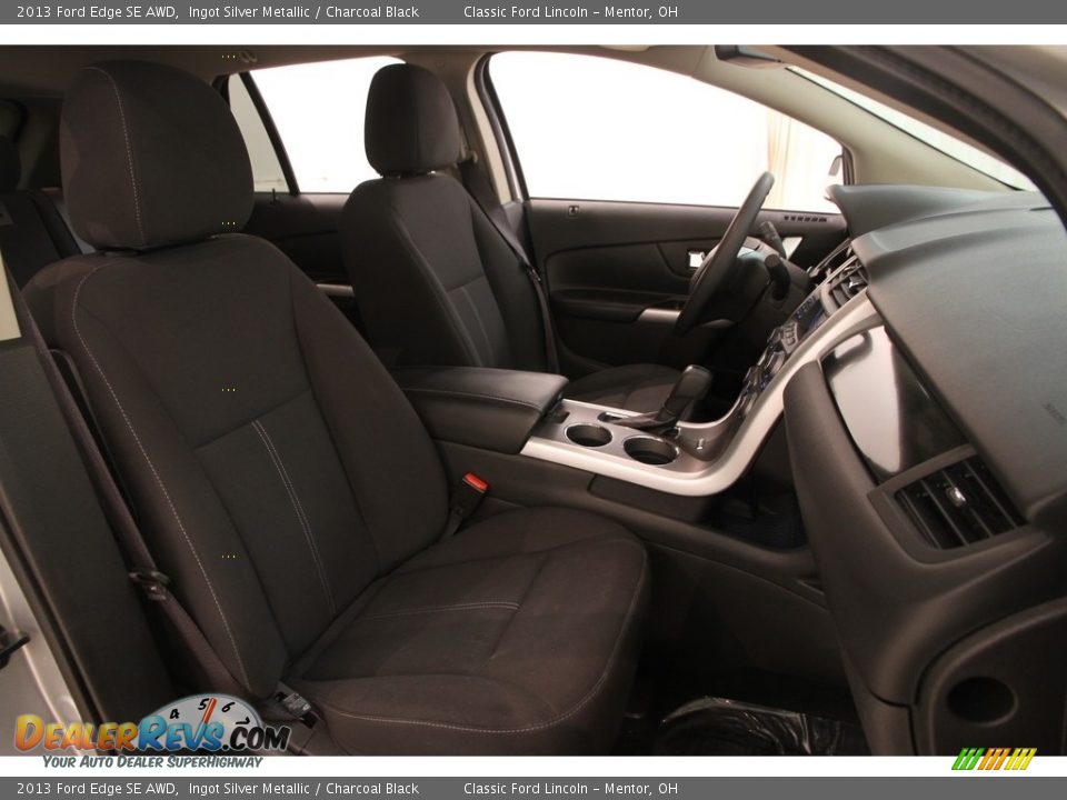 2013 Ford Edge SE AWD Ingot Silver Metallic / Charcoal Black Photo #11