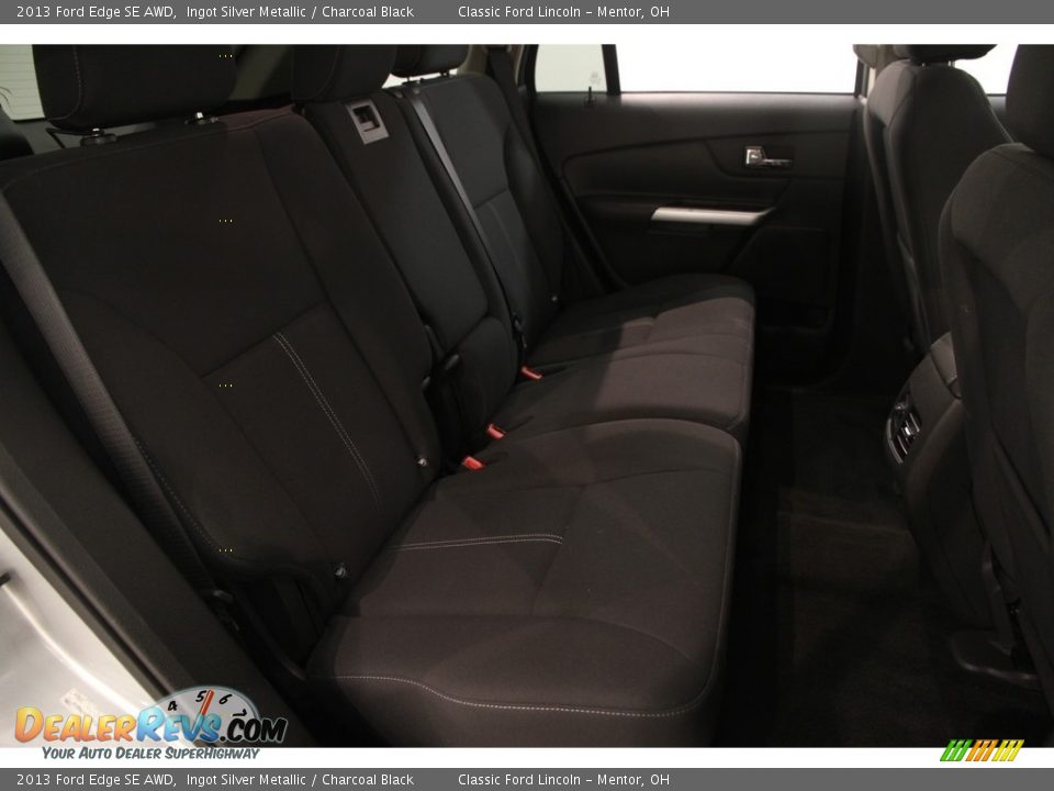 2013 Ford Edge SE AWD Ingot Silver Metallic / Charcoal Black Photo #12
