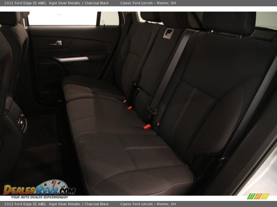 2013 Ford Edge SE AWD Ingot Silver Metallic / Charcoal Black Photo #13
