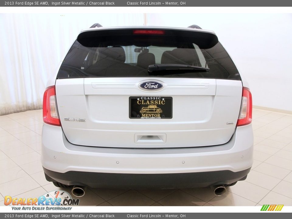 2013 Ford Edge SE AWD Ingot Silver Metallic / Charcoal Black Photo #14