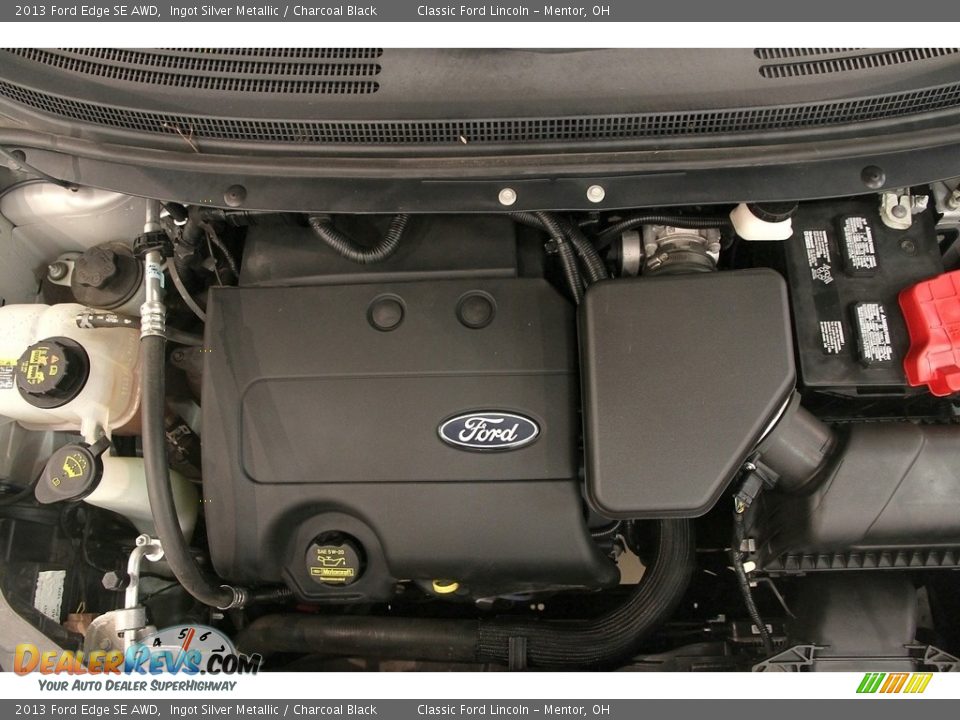 2013 Ford Edge SE AWD Ingot Silver Metallic / Charcoal Black Photo #15