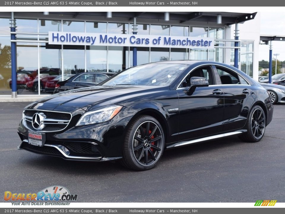 2017 Mercedes-Benz CLS AMG 63 S 4Matic Coupe Black / Black Photo #1