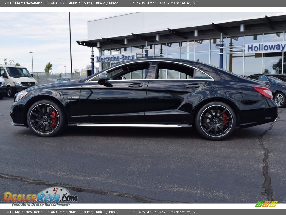 2017 Mercedes-Benz CLS AMG 63 S 4Matic Coupe Black / Black Photo #2