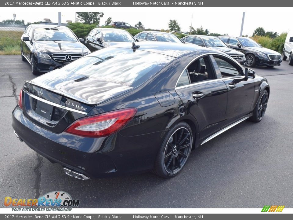 2017 Mercedes-Benz CLS AMG 63 S 4Matic Coupe Black / Black Photo #4