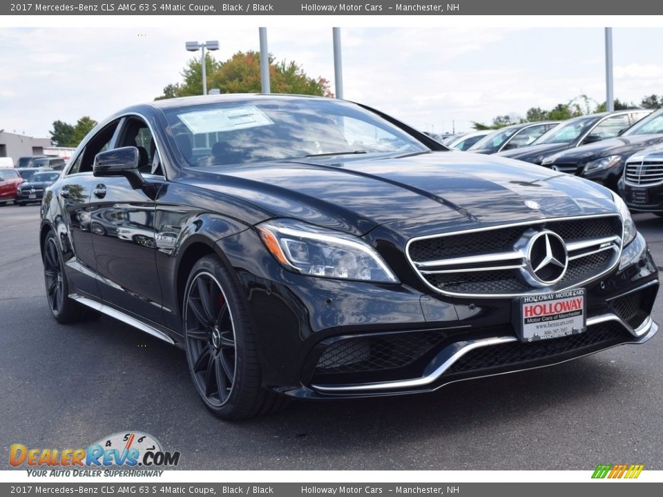 2017 Mercedes-Benz CLS AMG 63 S 4Matic Coupe Black / Black Photo #5