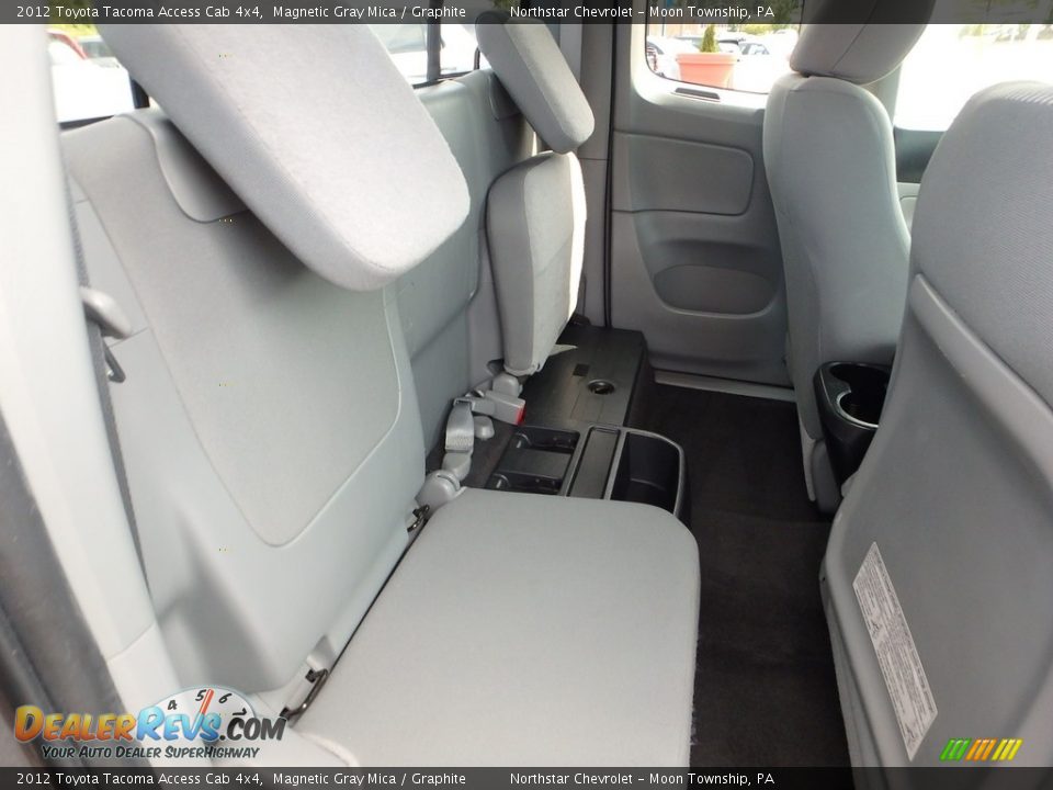 2012 Toyota Tacoma Access Cab 4x4 Magnetic Gray Mica / Graphite Photo #16