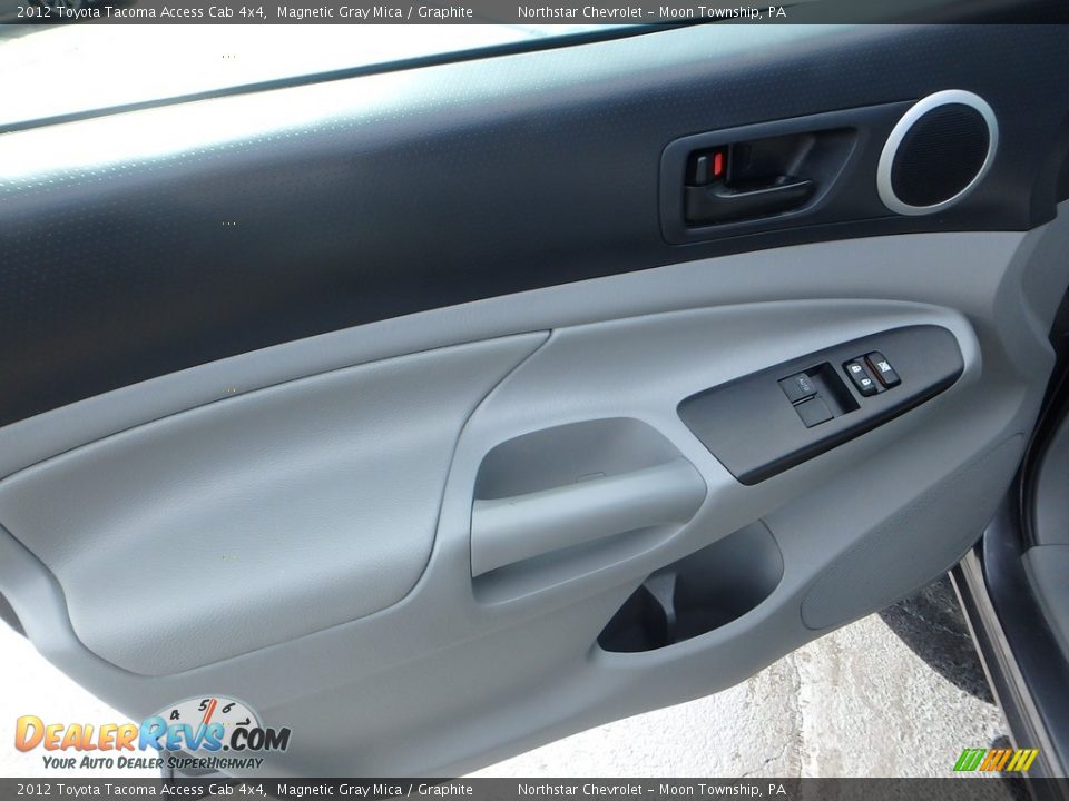 2012 Toyota Tacoma Access Cab 4x4 Magnetic Gray Mica / Graphite Photo #23