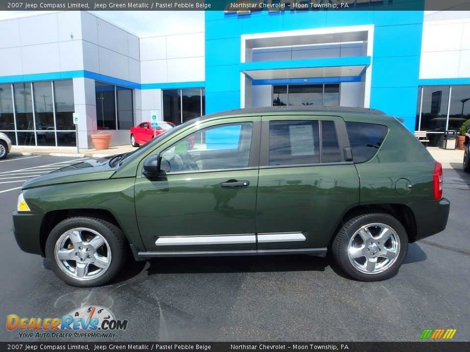 Jeep Green Metallic 2007 Jeep Compass Limited Photo #3