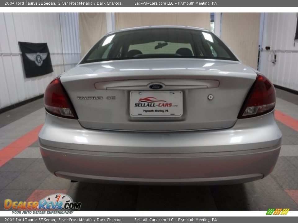 2004 Ford Taurus SE Sedan Silver Frost Metallic / Dark Charcoal Photo #9