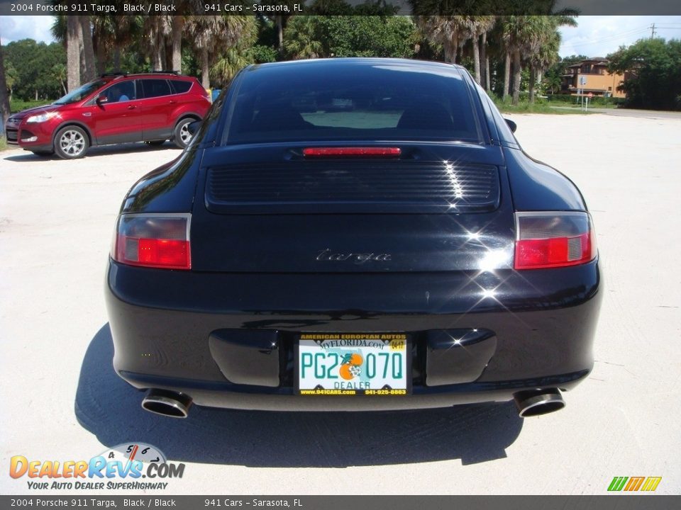 2004 Porsche 911 Targa Black / Black Photo #6