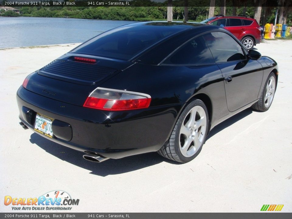 2004 Porsche 911 Targa Black / Black Photo #7