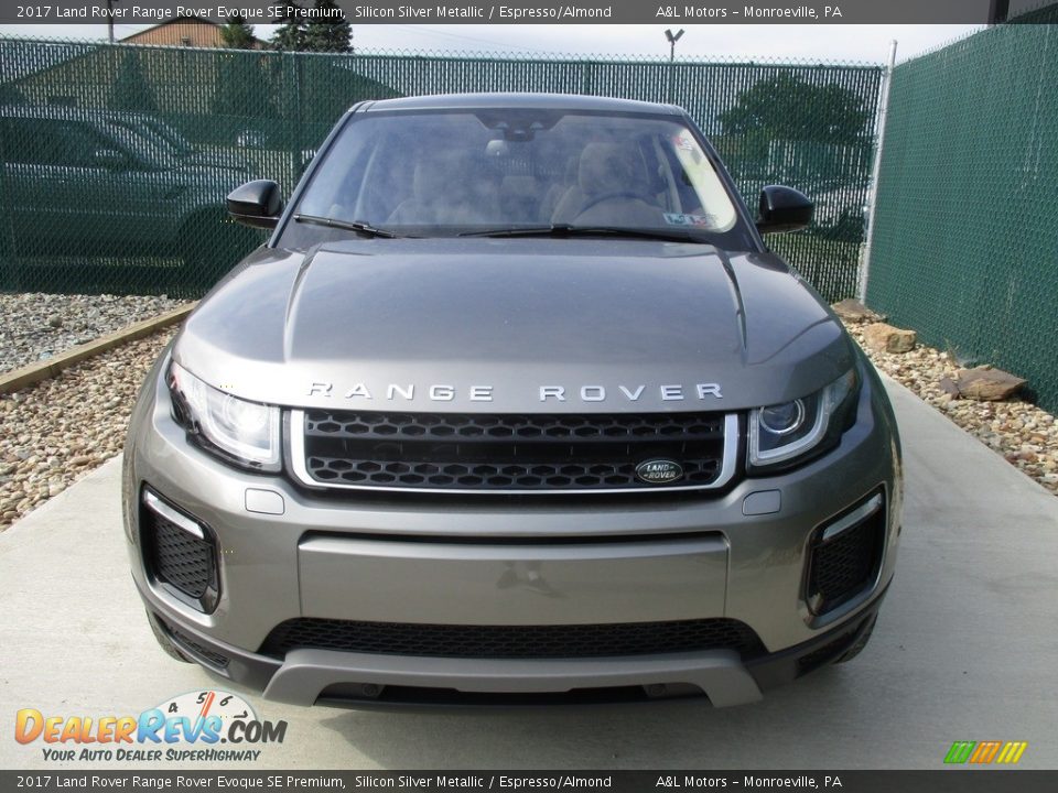Silicon Silver Metallic 2017 Land Rover Range Rover Evoque SE Premium Photo #6