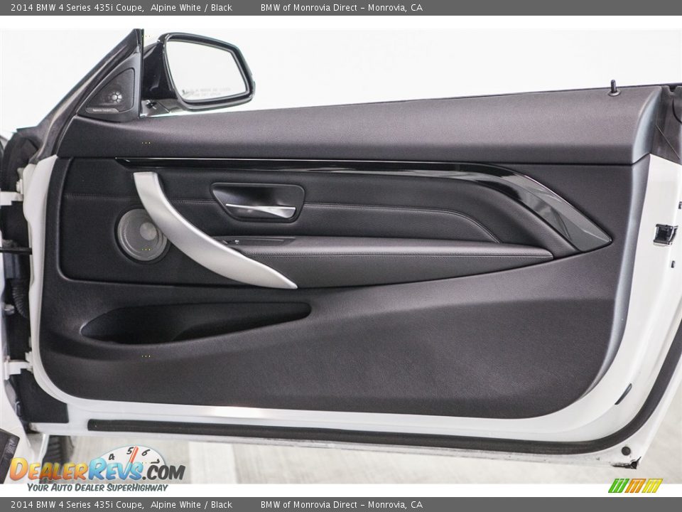 2014 BMW 4 Series 435i Coupe Alpine White / Black Photo #25