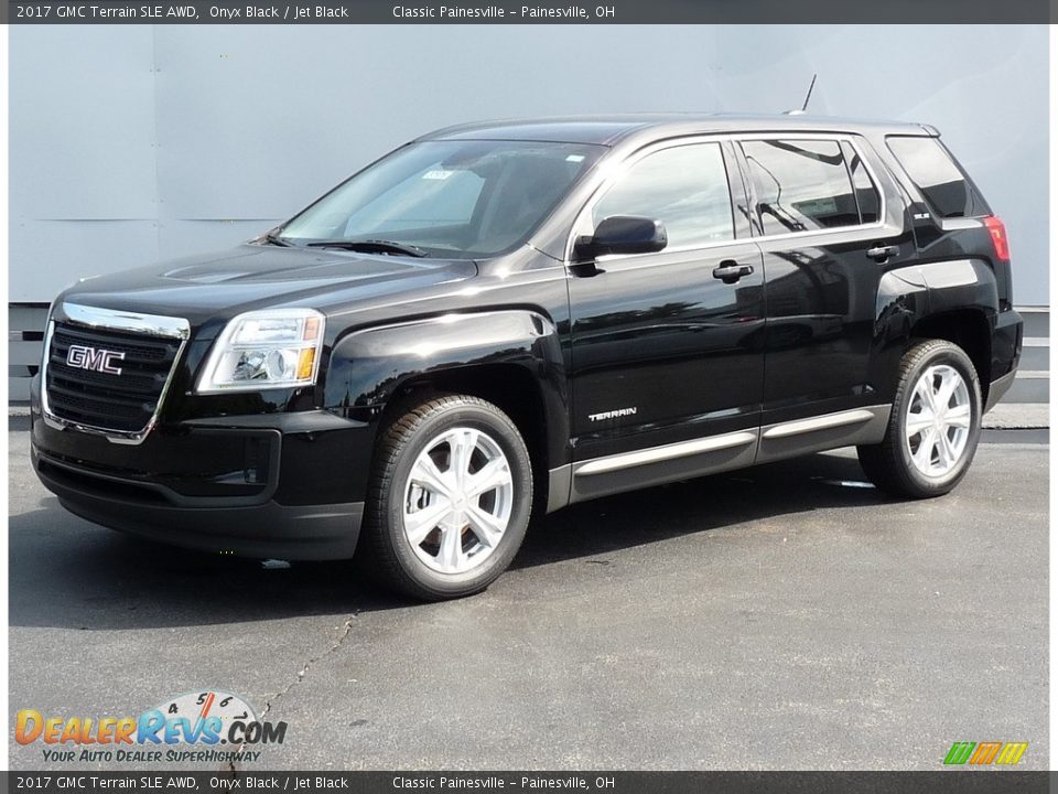 2017 GMC Terrain SLE AWD Onyx Black / Jet Black Photo #1