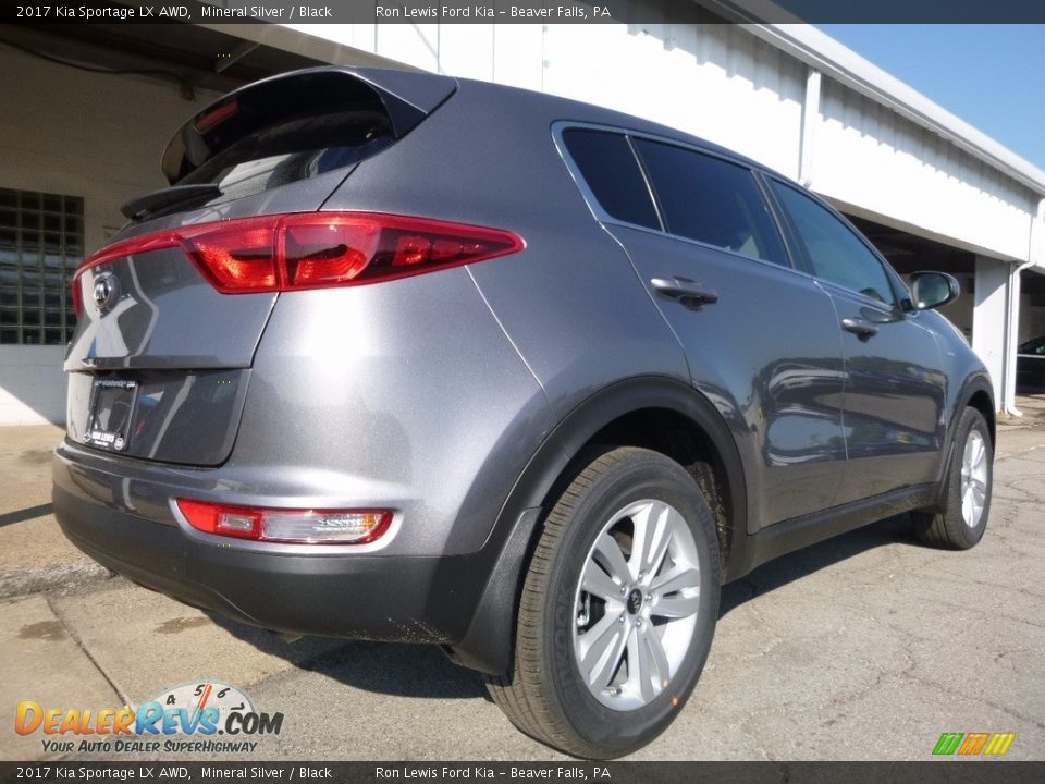 2017 Kia Sportage LX AWD Mineral Silver / Black Photo #2