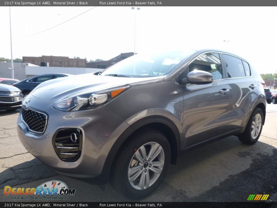 2017 Kia Sportage LX AWD Mineral Silver / Black Photo #7