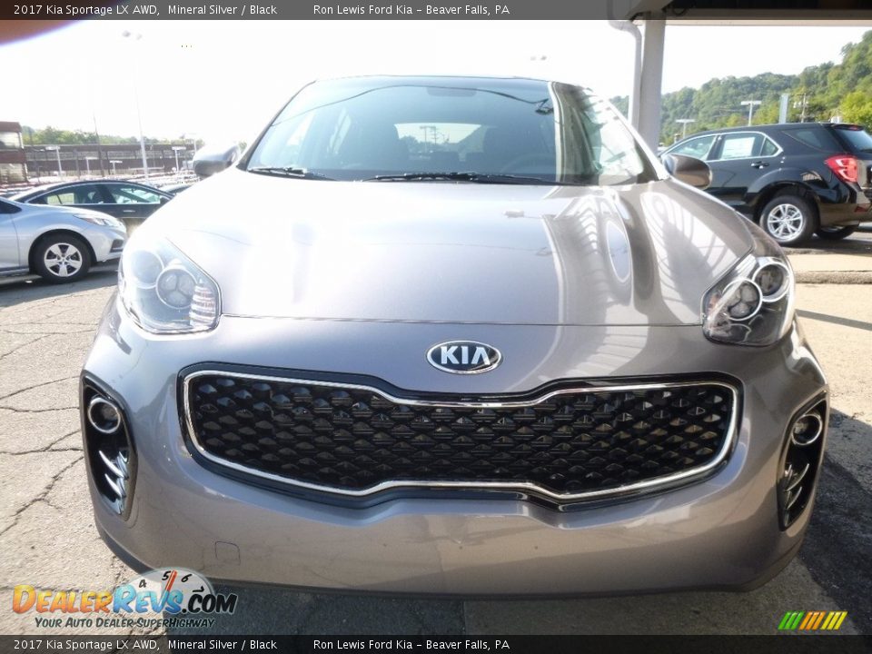 2017 Kia Sportage LX AWD Mineral Silver / Black Photo #8