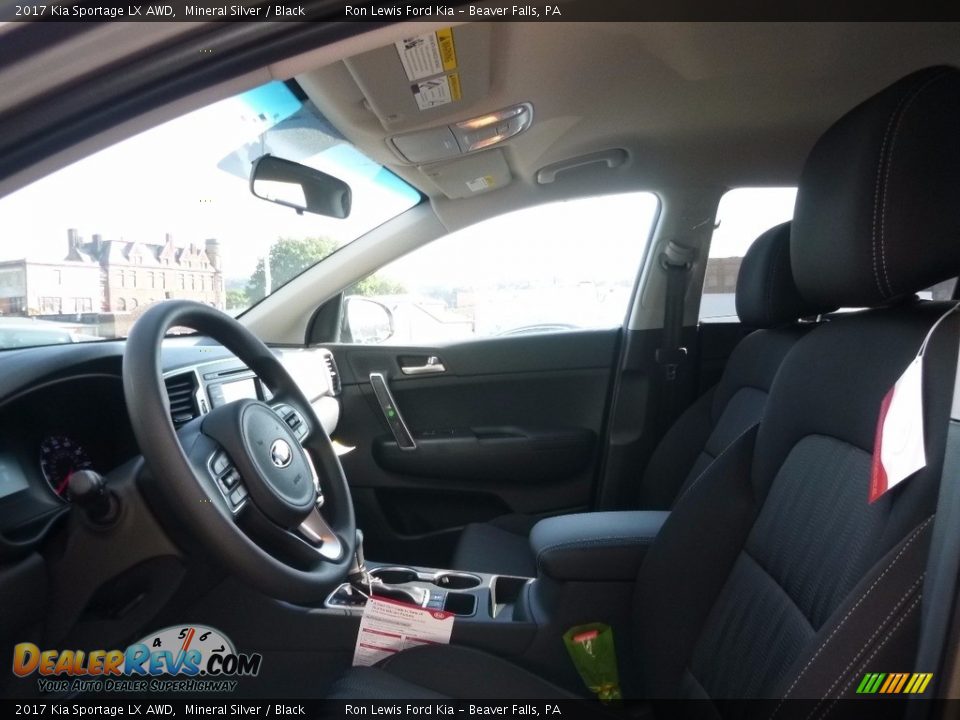 2017 Kia Sportage LX AWD Mineral Silver / Black Photo #11