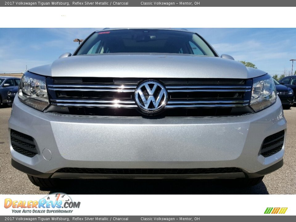 2017 Volkswagen Tiguan Wolfsburg Reflex Silver Metallic / Charcoal Photo #1