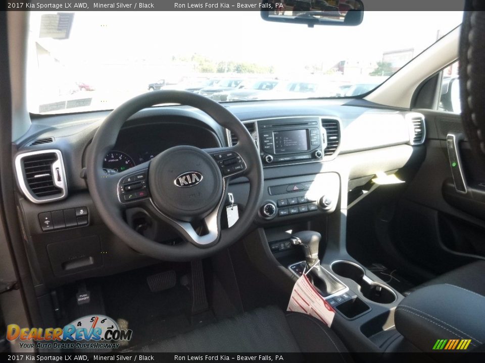 2017 Kia Sportage LX AWD Mineral Silver / Black Photo #13
