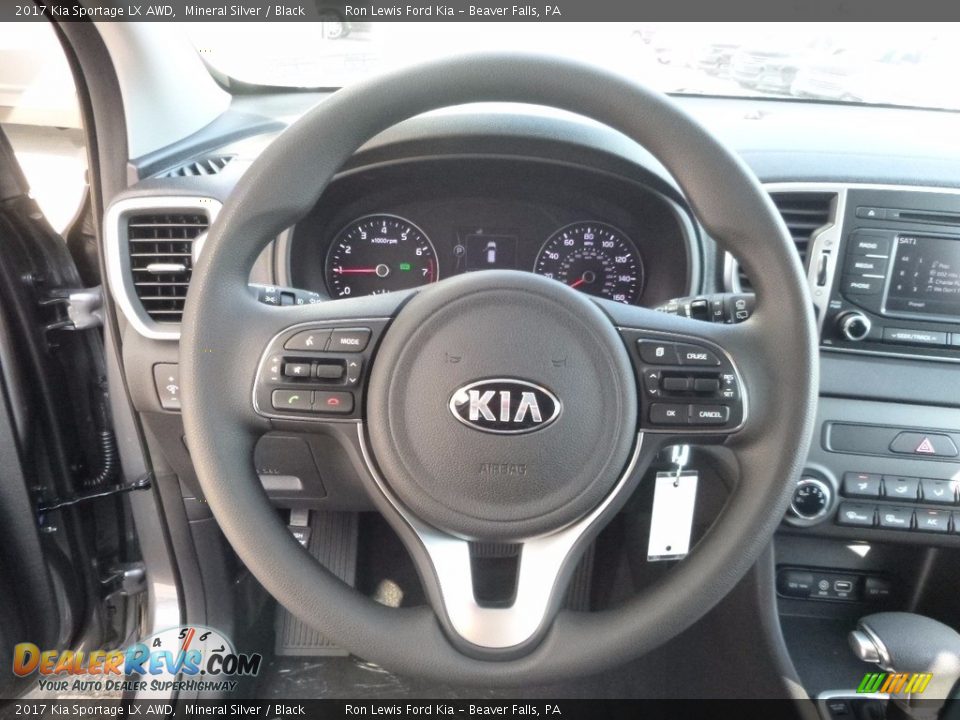 2017 Kia Sportage LX AWD Mineral Silver / Black Photo #16