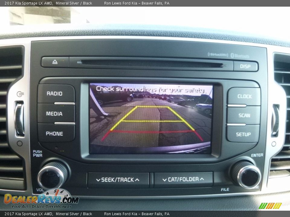 2017 Kia Sportage LX AWD Mineral Silver / Black Photo #18