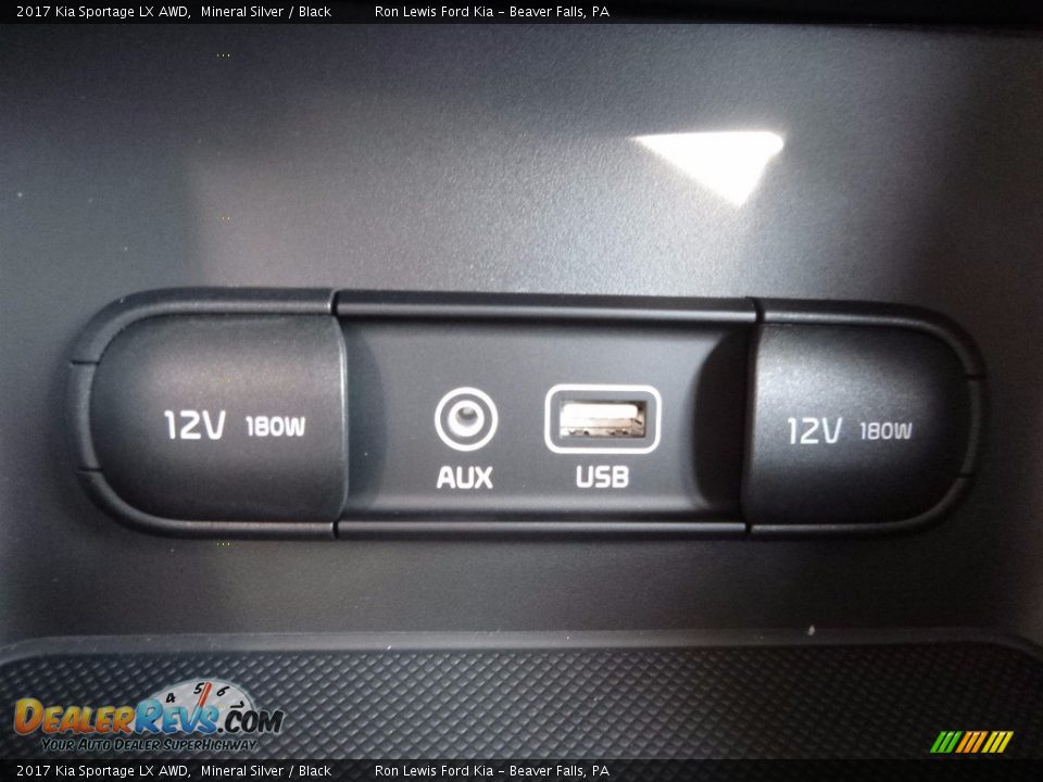 2017 Kia Sportage LX AWD Mineral Silver / Black Photo #19