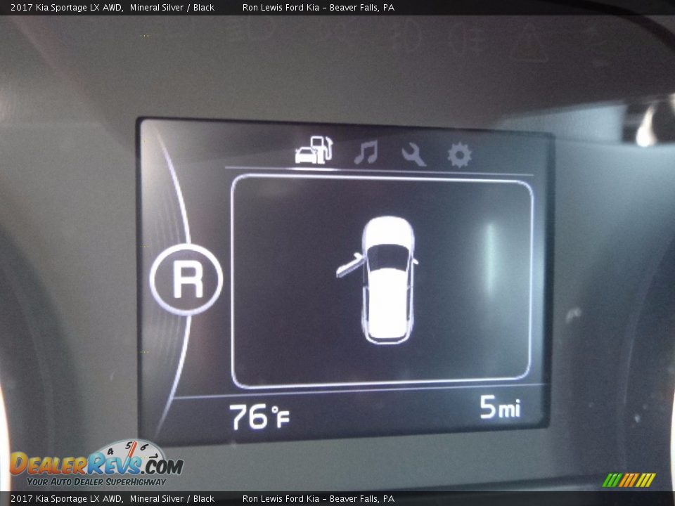 2017 Kia Sportage LX AWD Mineral Silver / Black Photo #20