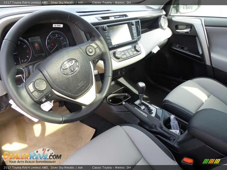 Ash Interior - 2017 Toyota RAV4 Limited AWD Photo #4