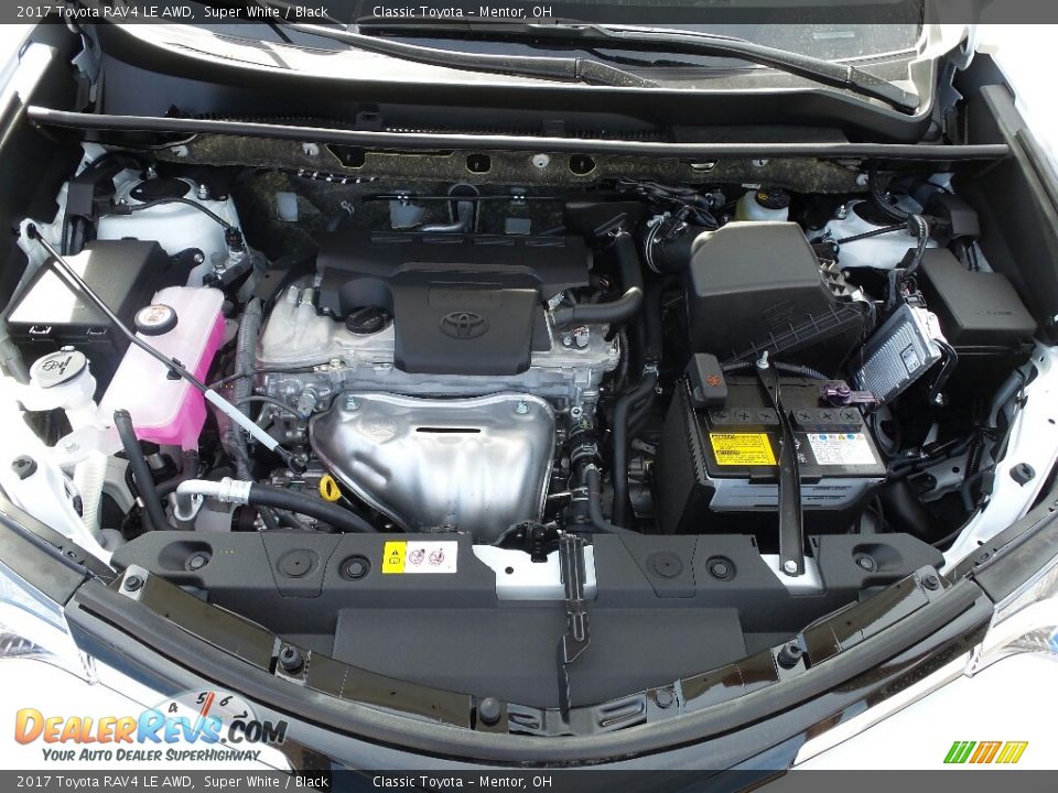 2017 Toyota RAV4 LE AWD 2.5 Liter DOHC 16-Valve Dual VVT-i 4 Cylinder Engine Photo #7