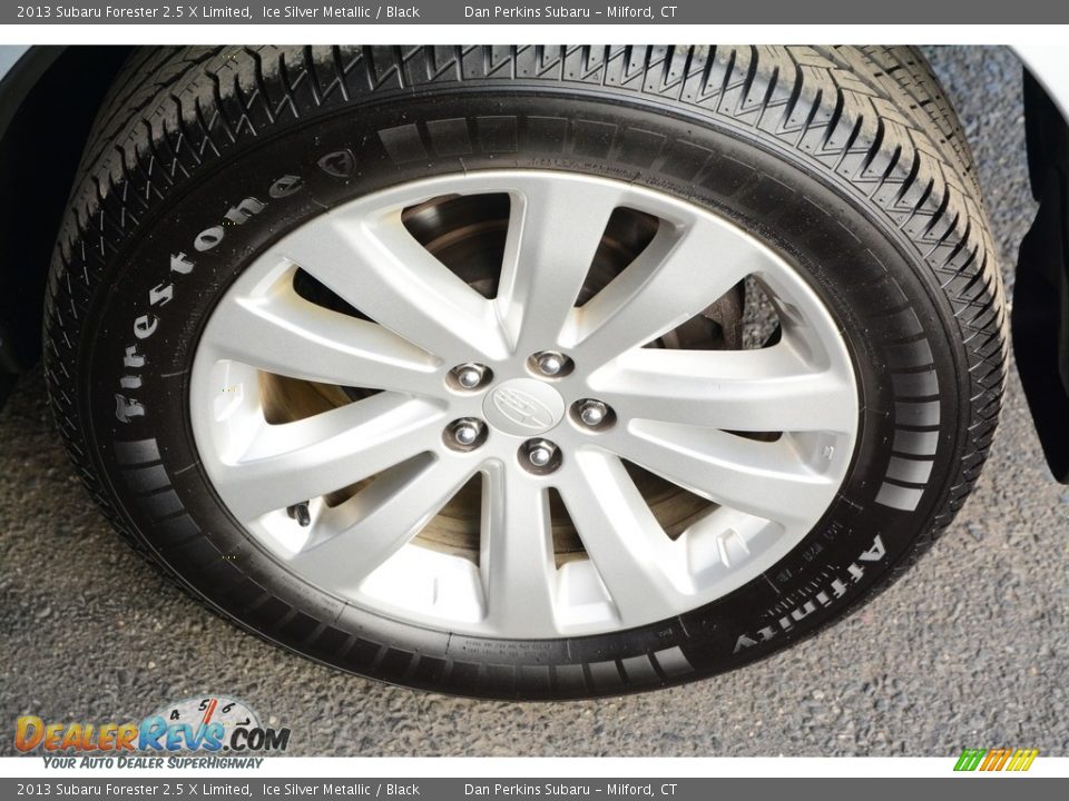 2013 Subaru Forester 2.5 X Limited Ice Silver Metallic / Black Photo #23