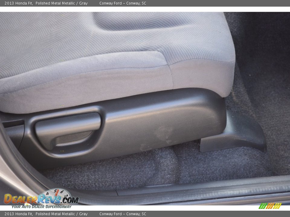 2013 Honda Fit Polished Metal Metallic / Gray Photo #25