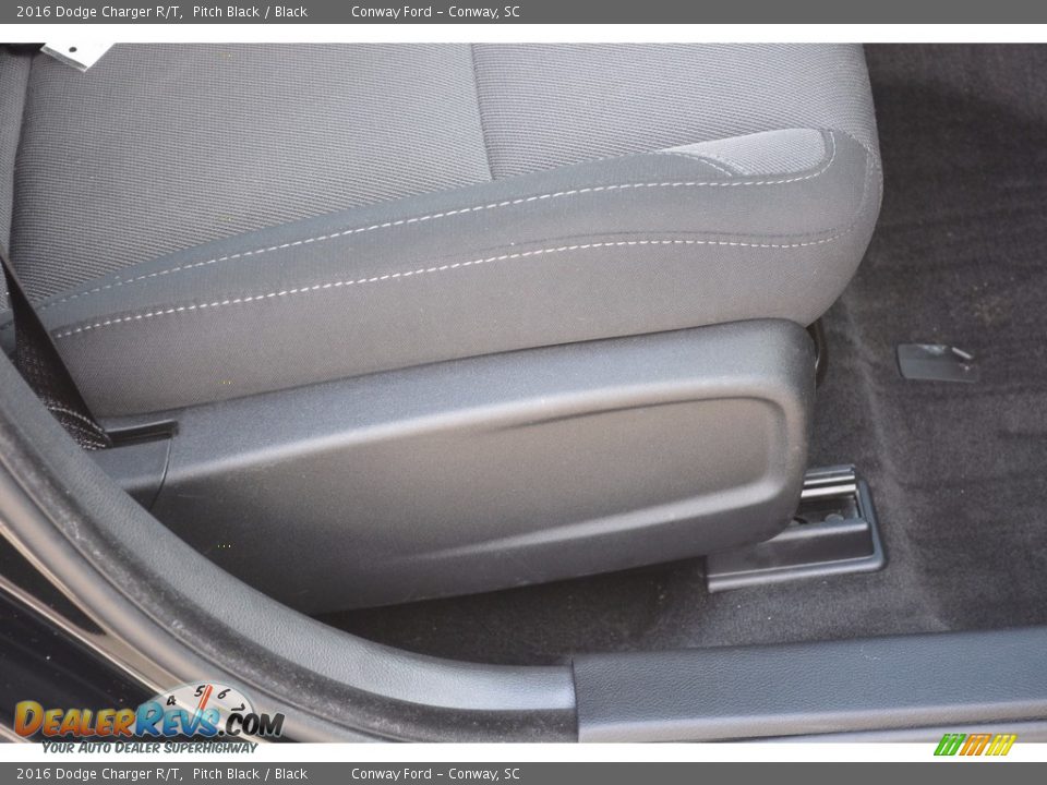 2016 Dodge Charger R/T Pitch Black / Black Photo #27